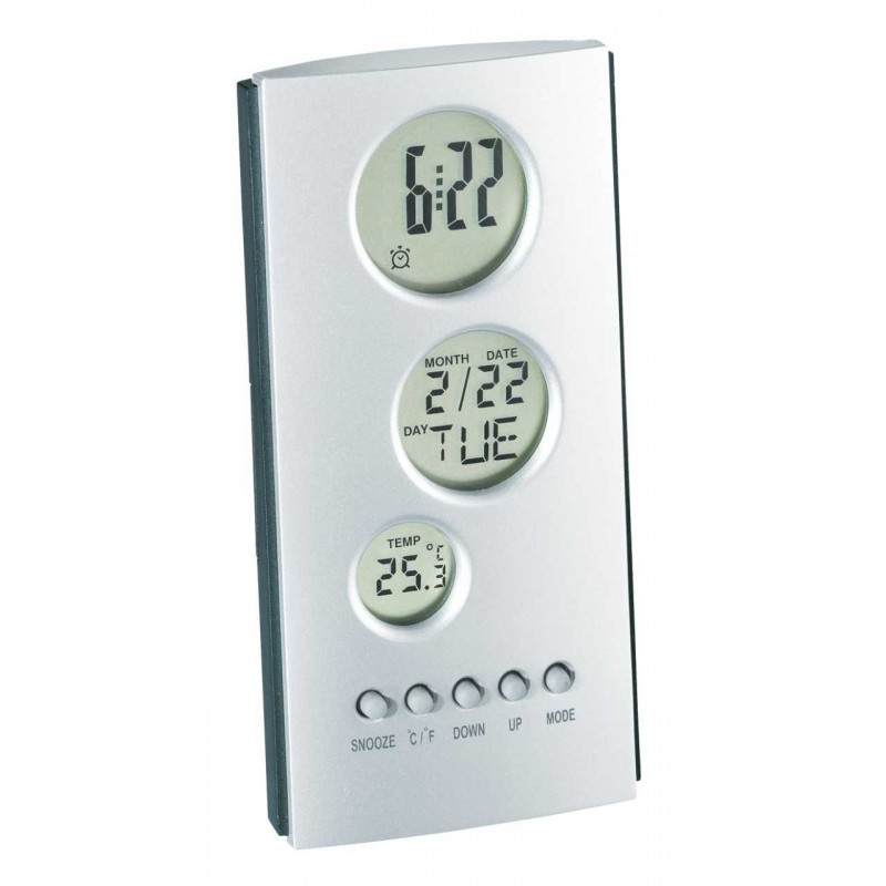TOWER LCD-kijelzős ébresztőóra