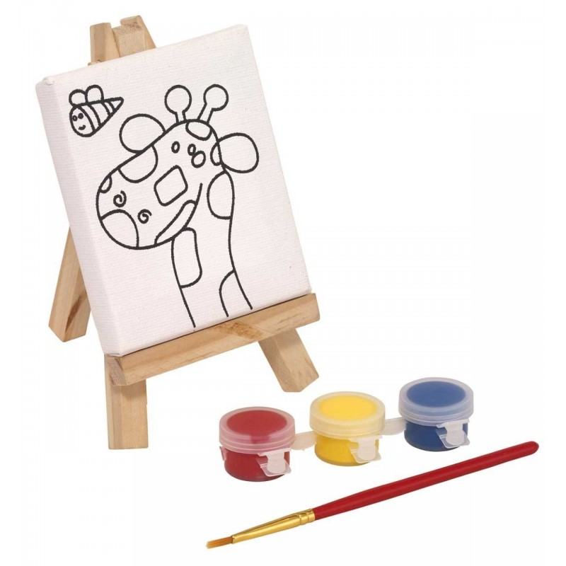 BRUSH & EASEL festő szett