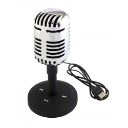MICROPHONE bluetooth hangszóró retro stílusban