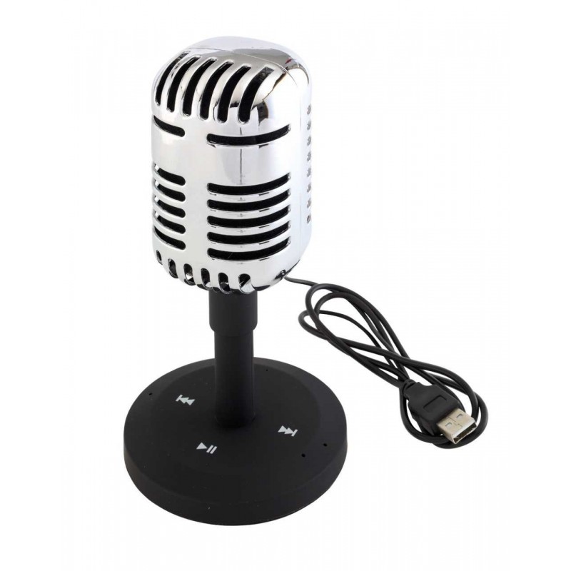 MICROPHONE bluetooth hangszóró retro stílusban